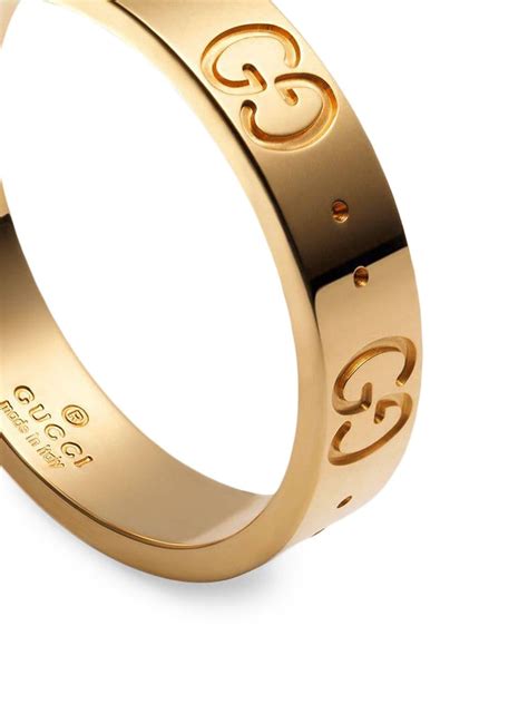 gucci ring icon ring|gucci icon band ring.